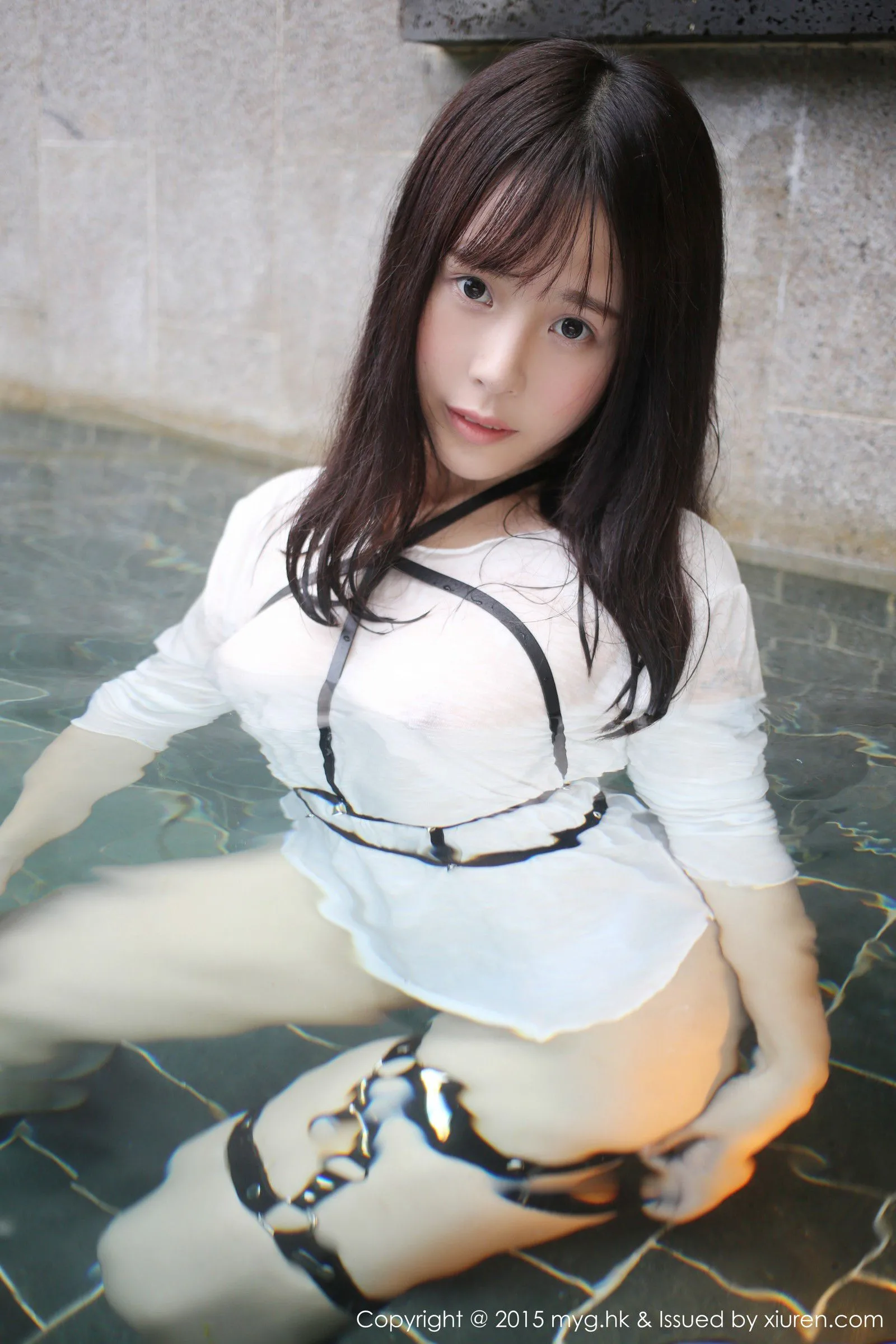 [Bộ sưu tập ảnh MyGirl Beauty] Tập 170 Evelyn - Nhiếp ảnh du lịch ba ngành nghề: Vòng ba ướt át và gợi cảm - Bộ ảnh quyến rũ - 32