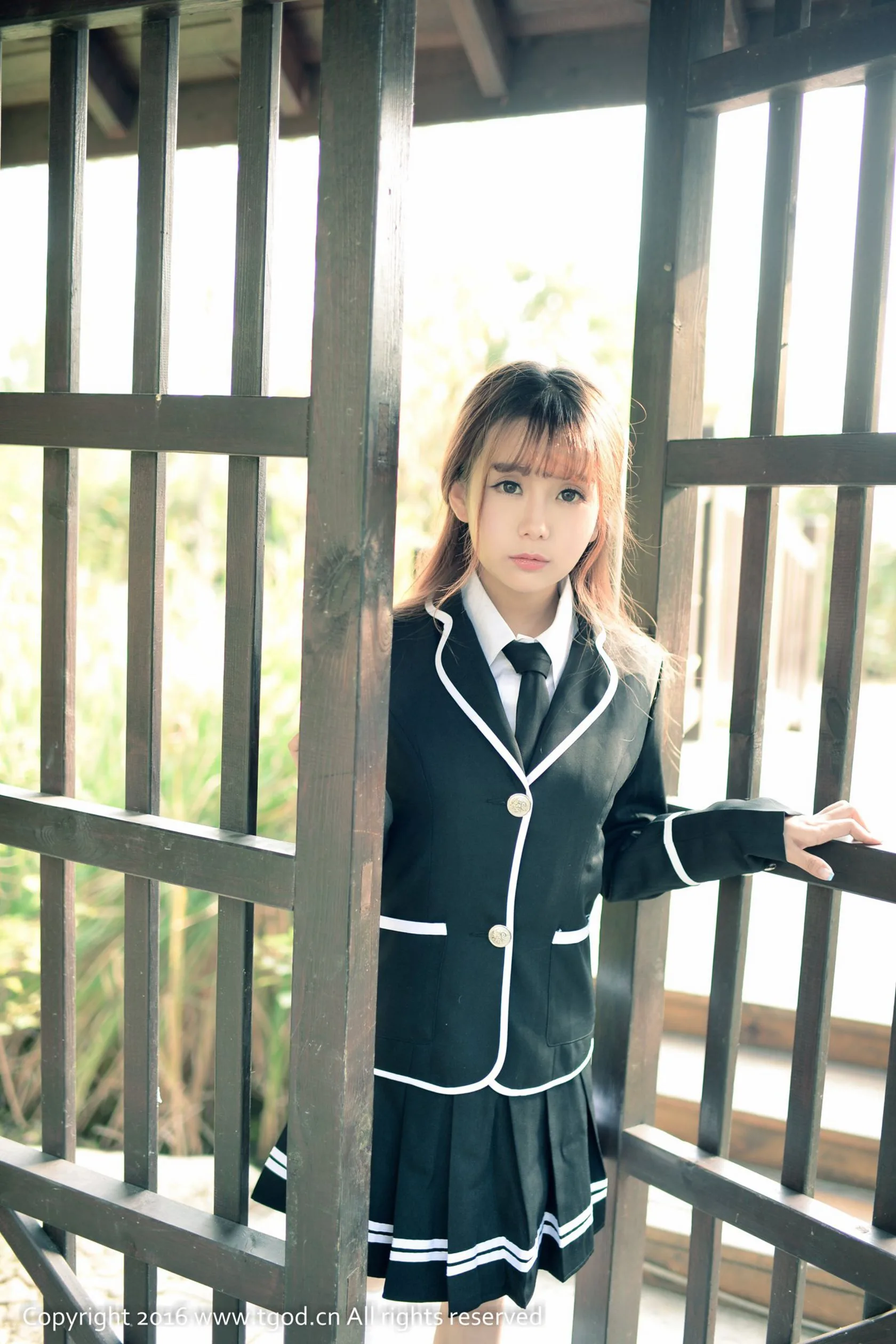 [TGOD giới thiệu Nữ thần] Bộ ảnh tươi tắn và tự nhiên của Nữ hoàng Lolita Xiao Jiu Vin - 4