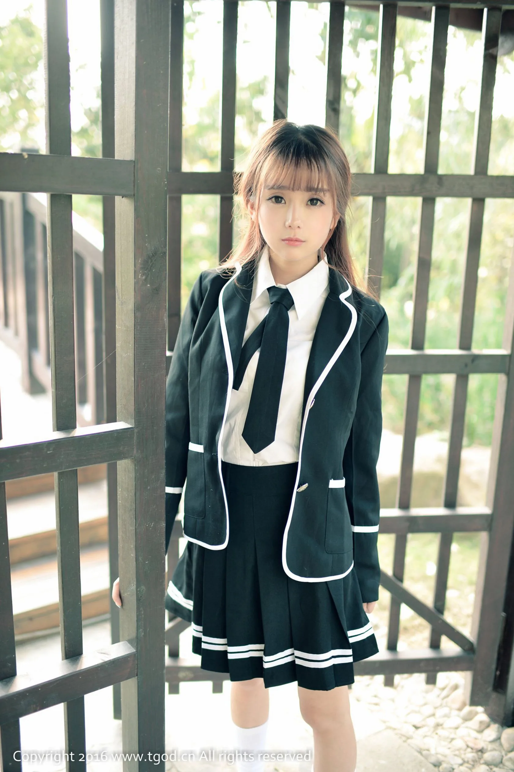 [TGOD giới thiệu Nữ thần] Bộ ảnh tươi tắn và tự nhiên của Nữ hoàng Lolita Xiao Jiu Vin - 2