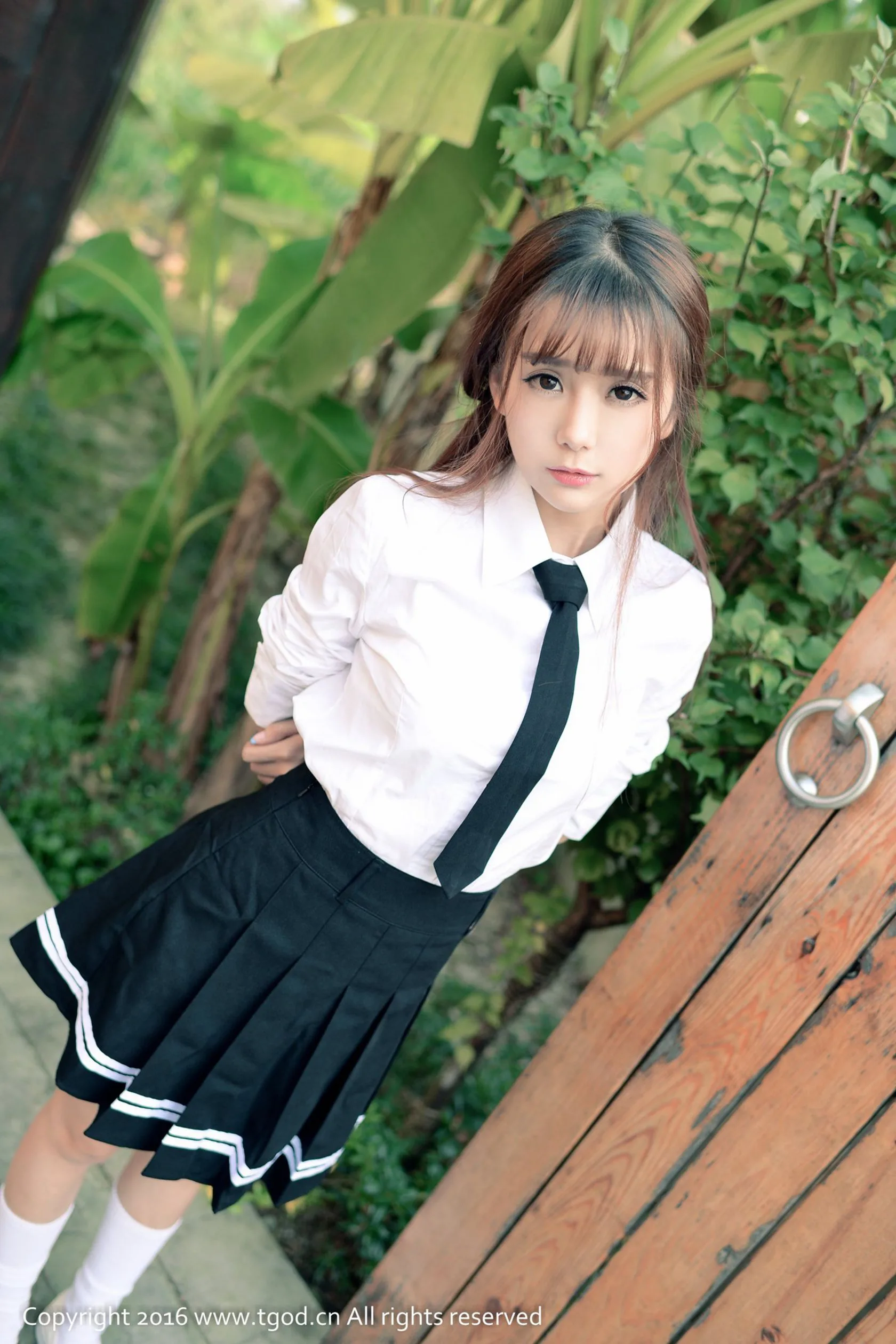 [TGOD giới thiệu Nữ thần] Bộ ảnh tươi tắn và tự nhiên của Nữ hoàng Lolita Xiao Jiu Vin - 16
