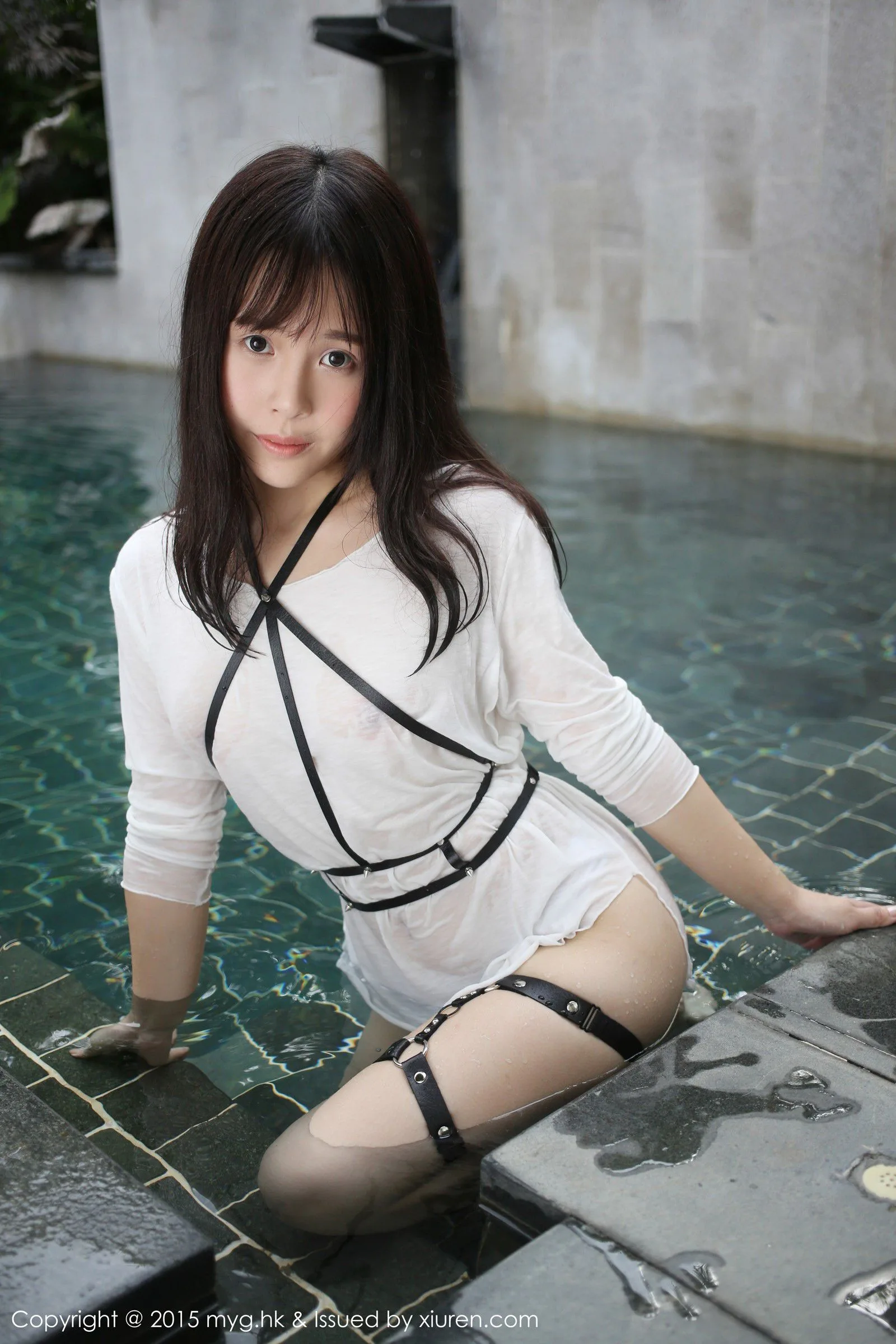 [Bộ sưu tập ảnh MyGirl Beauty] Tập 170 Evelyn - Nhiếp ảnh du lịch ba ngành nghề: Vòng ba ướt át và gợi cảm - Bộ ảnh quyến rũ - 43