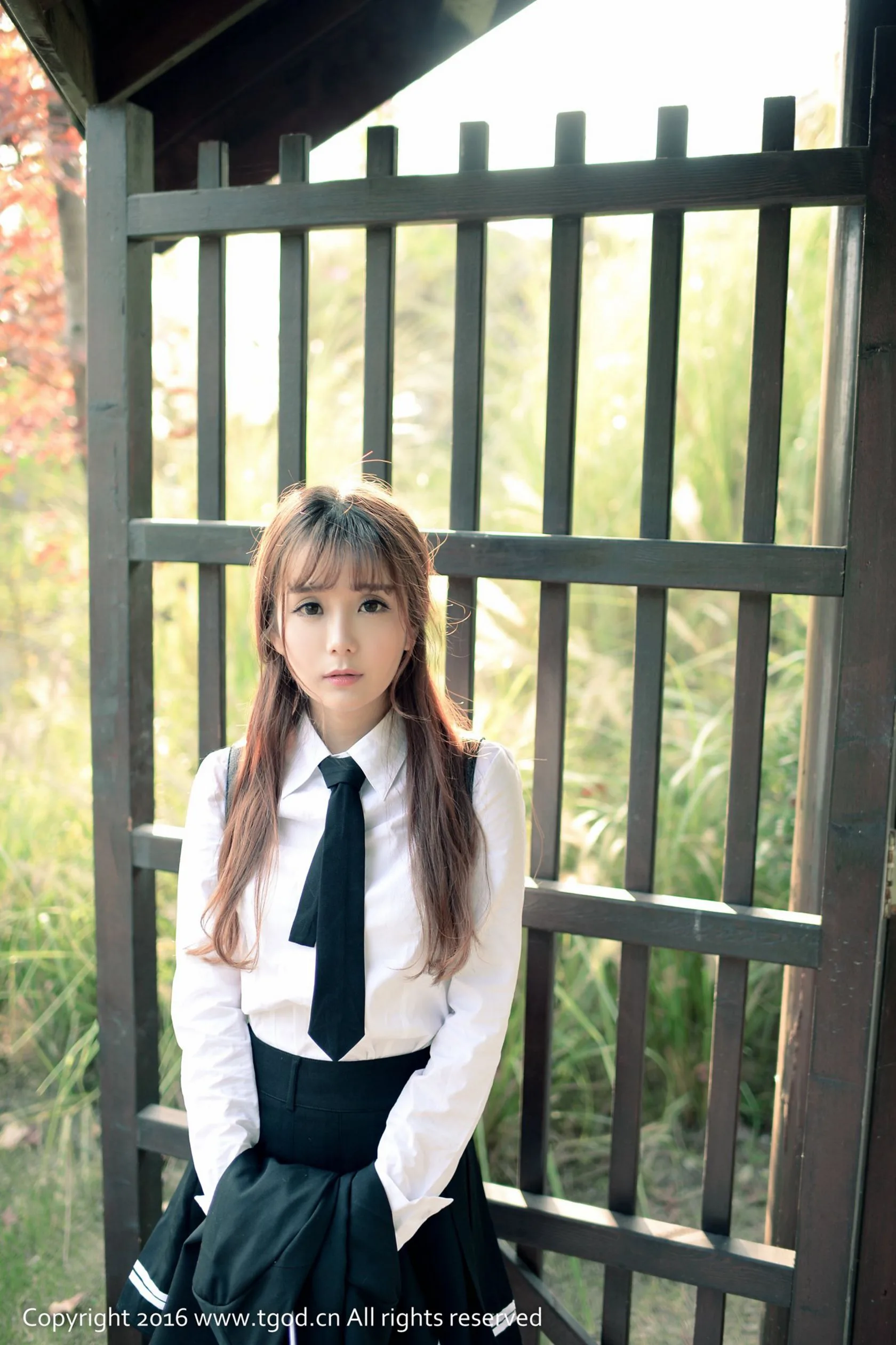 [TGOD giới thiệu Nữ thần] Bộ ảnh tươi tắn và tự nhiên của Nữ hoàng Lolita Xiao Jiu Vin - 32