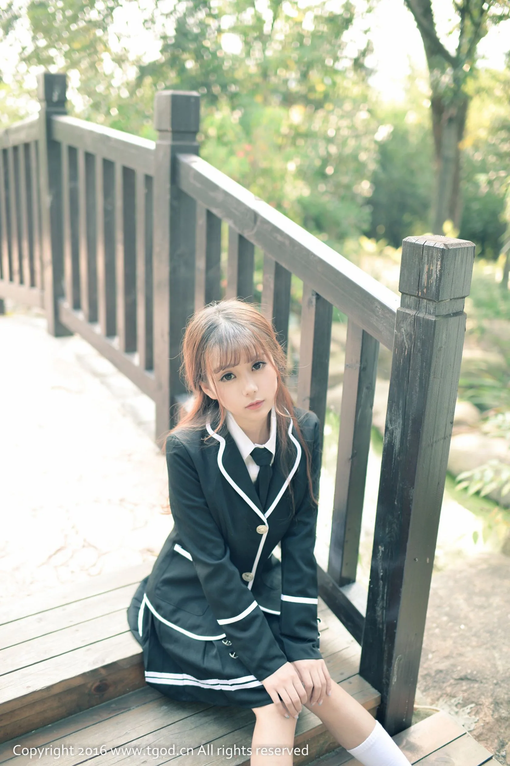 [TGOD giới thiệu Nữ thần] Bộ ảnh tươi tắn và tự nhiên của Nữ hoàng Lolita Xiao Jiu Vin - 7
