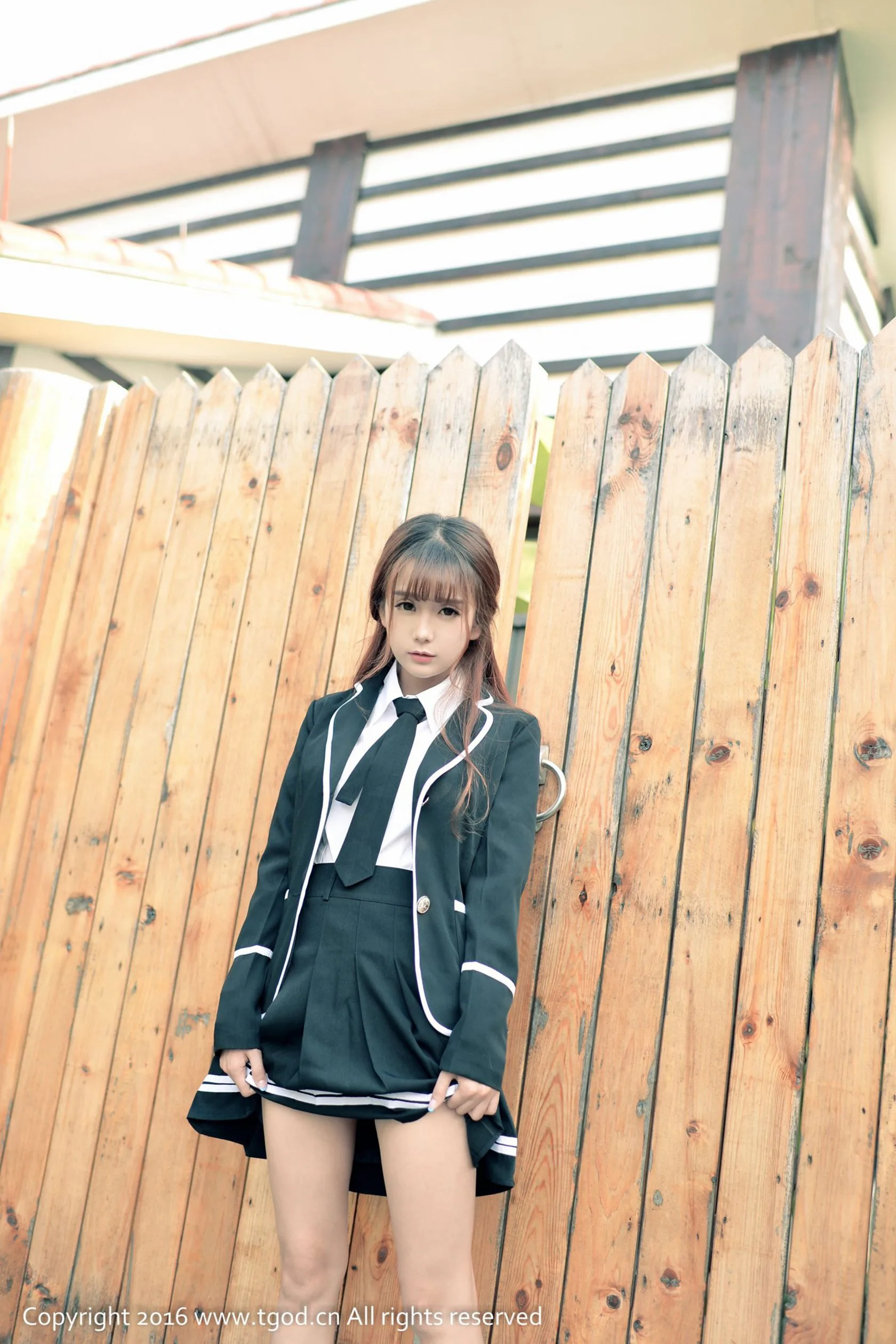 [TGOD giới thiệu Nữ thần] Bộ ảnh tươi tắn và tự nhiên của Nữ hoàng Lolita Xiao Jiu Vin - 9