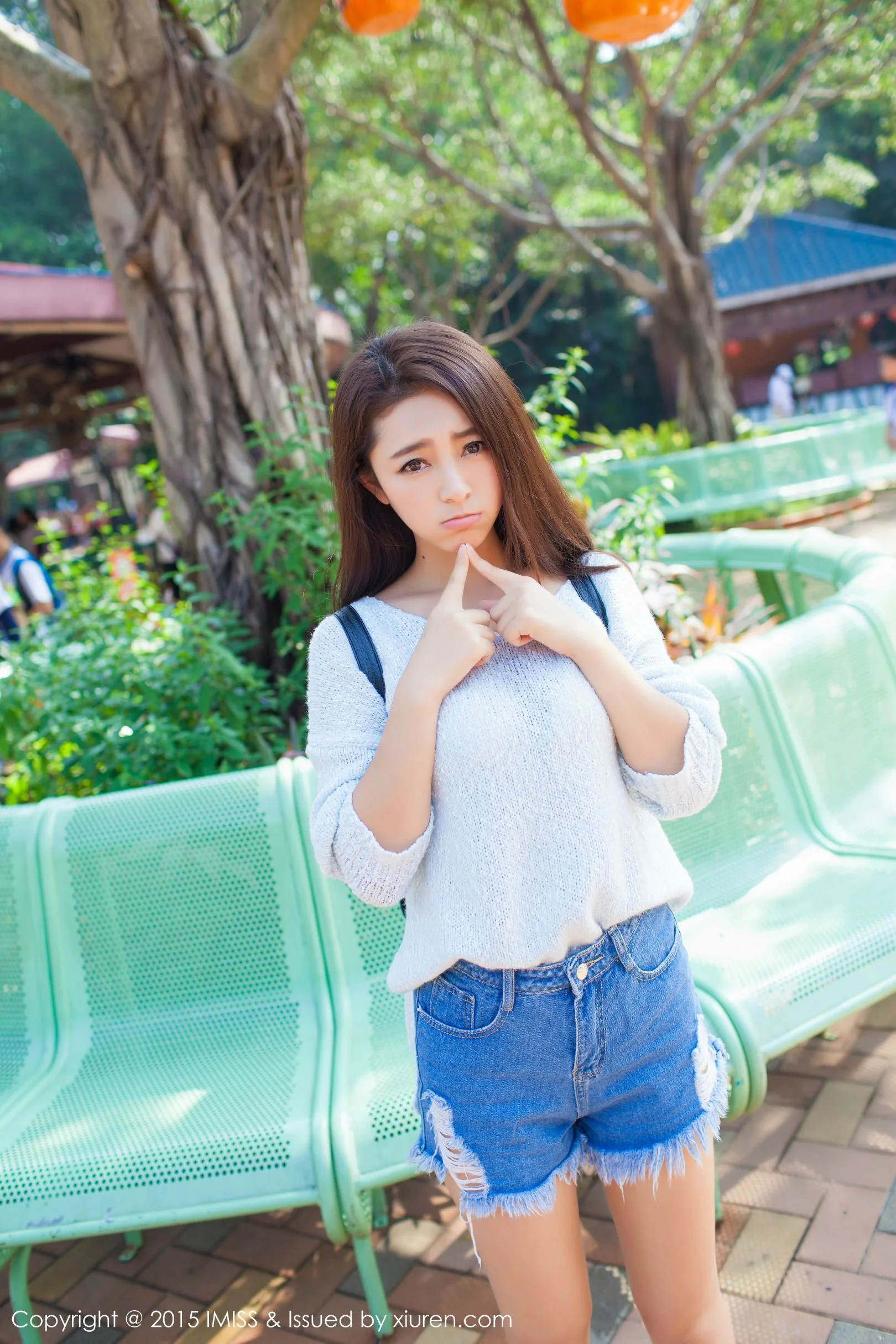 [IMISS Love Honey Club] Tập 049 Xia Mo GIGI - Bộ ảnh phong cách đường phố tươi tắn và dễ thương - 4