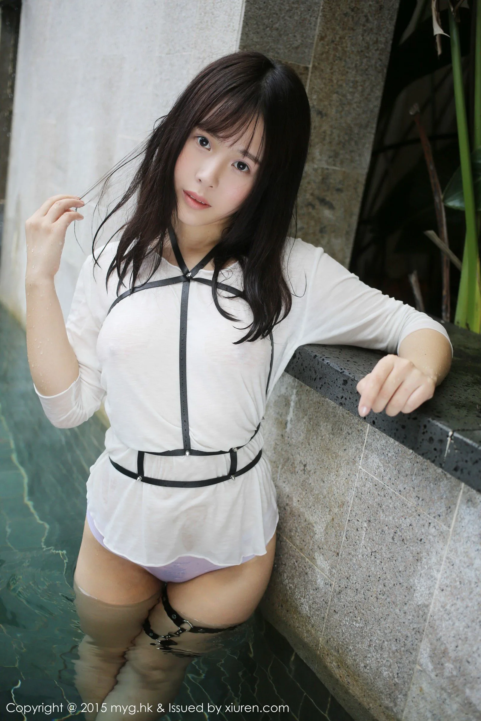 [Bộ sưu tập ảnh MyGirl Beauty] Tập 170 Evelyn - Nhiếp ảnh du lịch ba ngành nghề: Vòng ba ướt át và gợi cảm - Bộ ảnh quyến rũ - 27