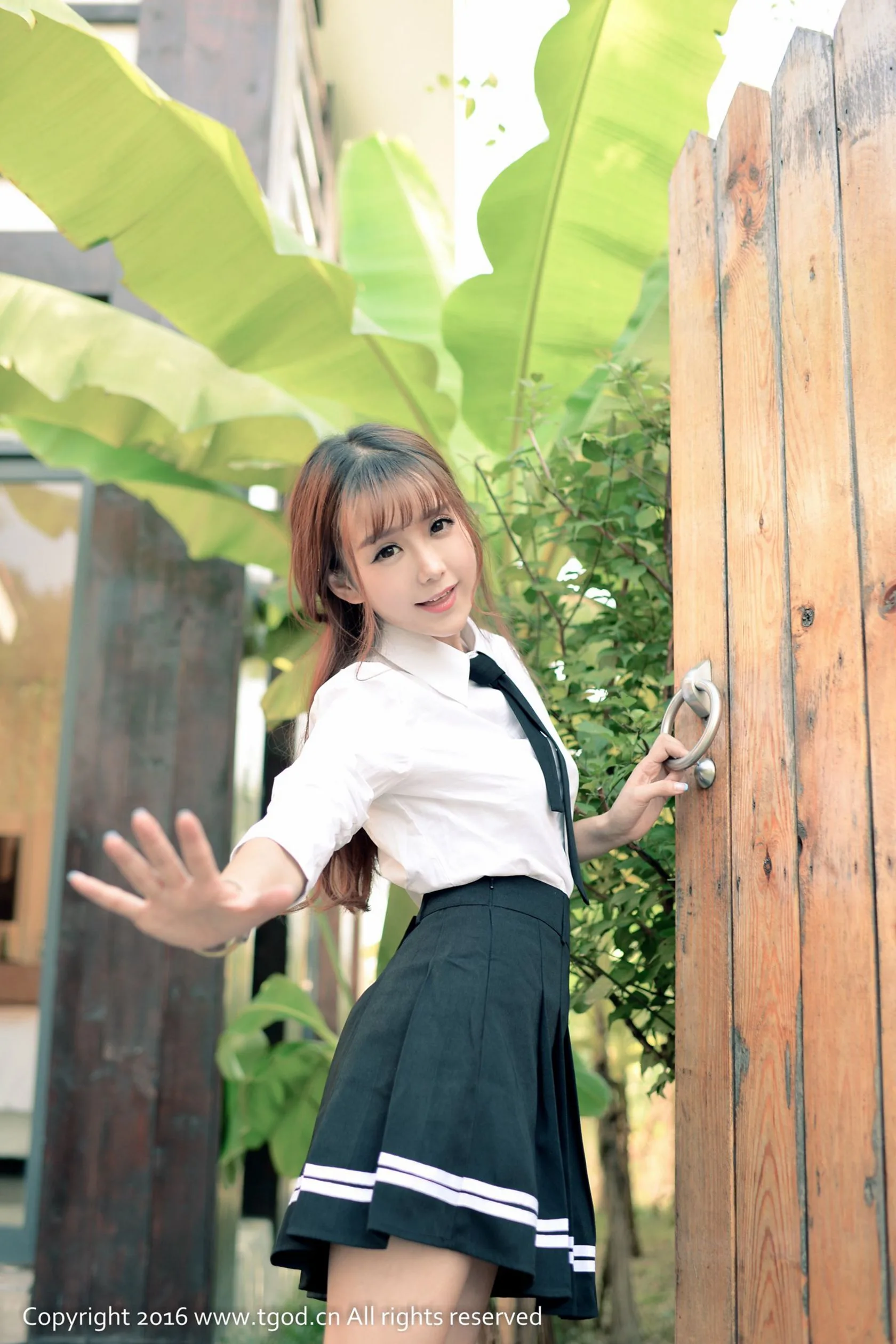 [TGOD giới thiệu Nữ thần] Bộ ảnh tươi tắn và tự nhiên của Nữ hoàng Lolita Xiao Jiu Vin - 15